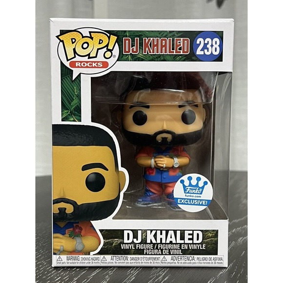 Funko Pop! Rocks DJ Khaled - Funko Web (FW) (Exclusive) #238 - Picture 1 of 7